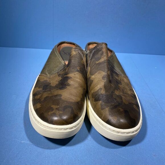 Sofft "Somers III Slide" Camo Slip-on Sneaker Mule Athleisure Comfort 8,5 - Picture 3 of 8